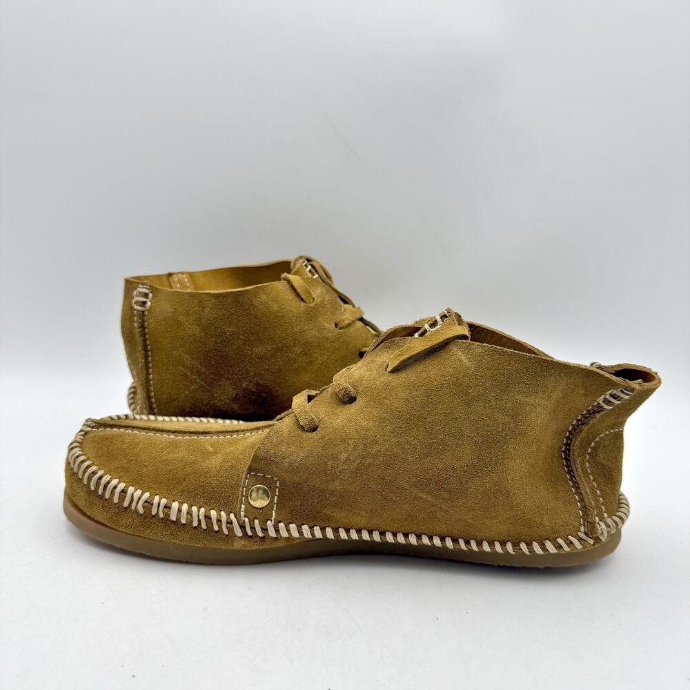 RE/DONE Womens Metal Oxford Shoes EU 37 US 7 Brown Suede NWOB - Picture 5 of 10